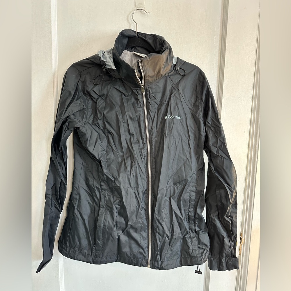 Columbia Women's Black Rain Jacket
